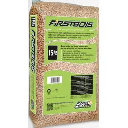 Pellets de bois Firstpellets - Palette de 70 sacs de 15 kg