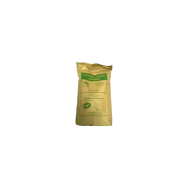 Pellets GRASASA - Palette de 65 sacs de 15 kg