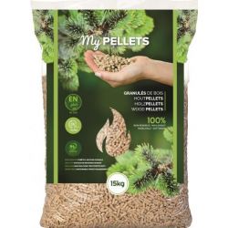 Granulés de bois My Pellets - Palette de 70 sacs de 15 kg