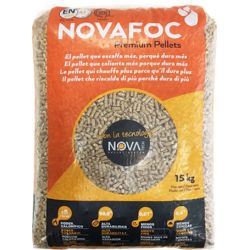 Pellets de bois Novafoc - Palette de 70 sacs de 15 kg