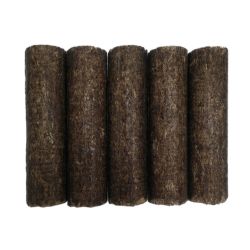 5 bûches de bois densifié - Feuillus - 8.55 kg