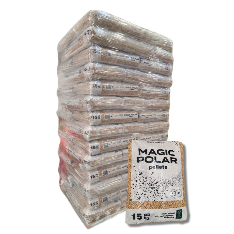 Pellet MAGIC POLAR - Palette de 70 sacs - EN Plus A1 Pellet MAGIC POLAR - Palette de 70 sacs - EN Plus A1