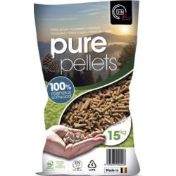 Pellets de bois Pure Pellets - Palette de 65 sacs de 15 kg