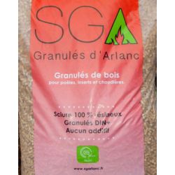 Pellet SGA Granulés d'Arlanc - Palette de 70 sacs de 15 kg