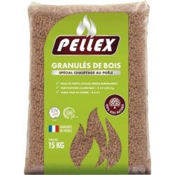 Pellets Pellex - Palette de 72 sacs de 15 kg