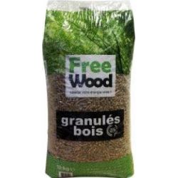 Granulés de bois Freewood - Palette de 66 sacs de 15 kg