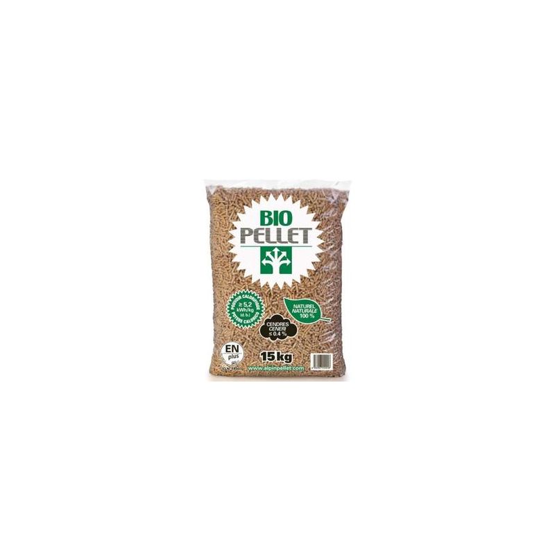 Granulé Alpin Pellet - Palette de 72 sacs de 15 kg