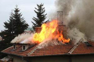 feu de cheminée