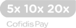 Cofidis Pay 5x 10x 20x