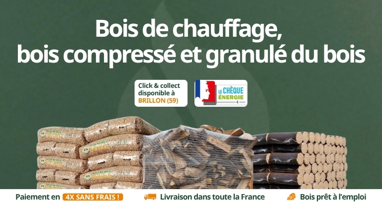 Chauffez-vous au bois énergie avec Bois Energie Nord. Trouvez vos granulés de bois, bois de chauffage et bois densifié aux meilleurs prix ! Faites vous livrer à domicile ! 