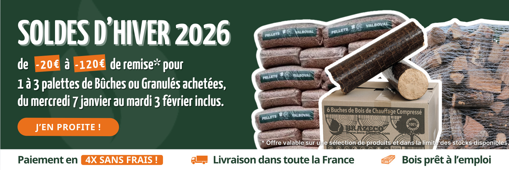 Chauffez-vous au bois énergie avec Bois Energie Nord. Trouvez vos granulés de bois, bois de chauffage et bois densifié aux meilleurs prix ! Faites vous livrer à domicile ! 