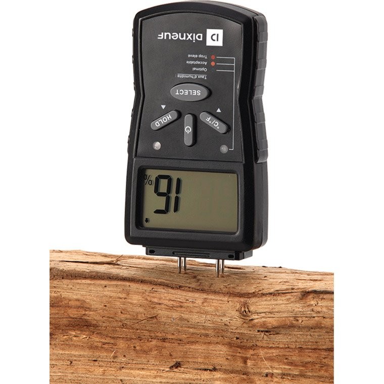 Comment mesurer l'humidité de son bois de chauffage ? - Proxi-TotalEnergies