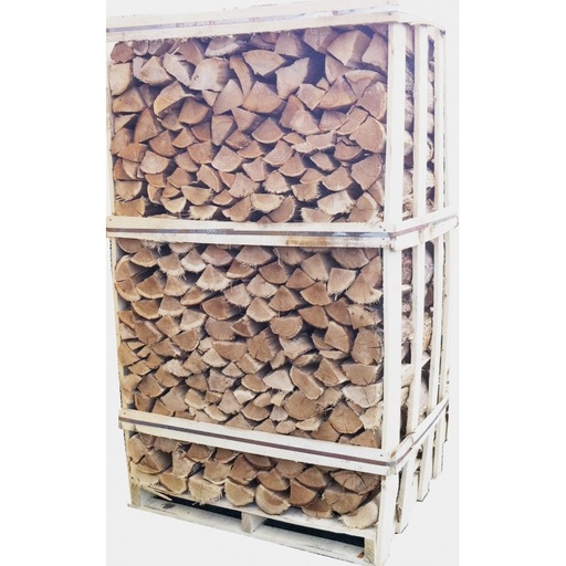 [B3_BUCHE_30_FRENE] Bois de chauffage - Frêne - 30 cm - Ultra sec - Palette 2 m3 - 3 stères