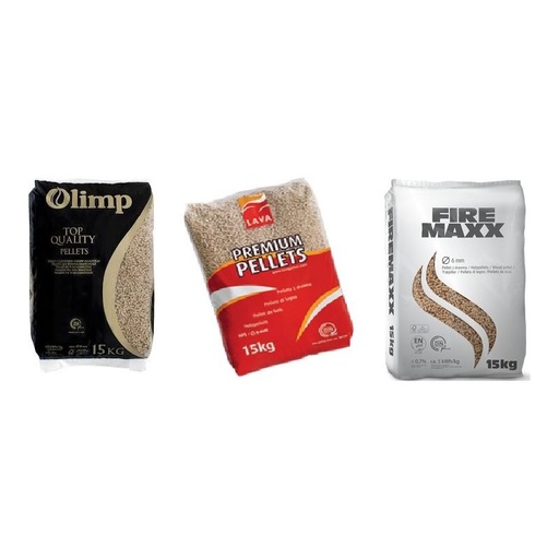 [P9_PELLET STELMET] Granulés de bois Stelmet - Palette de 65 sacs de 15 kg
