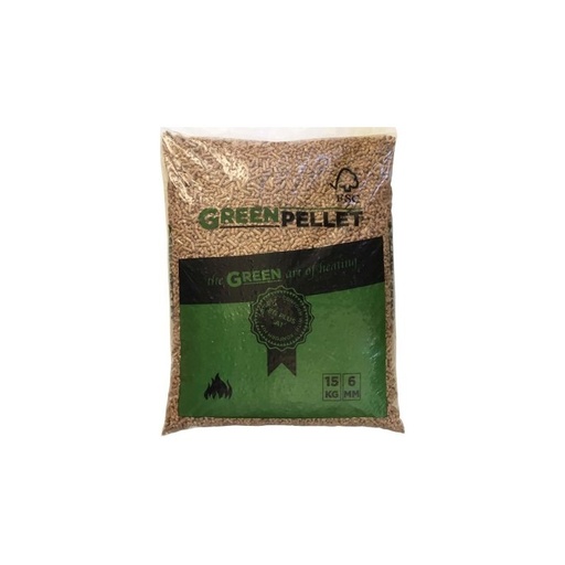 [P9_PELLET GREEN PELLET] Granulés Green Pellet - Palette de 70 sacs de 15 kg