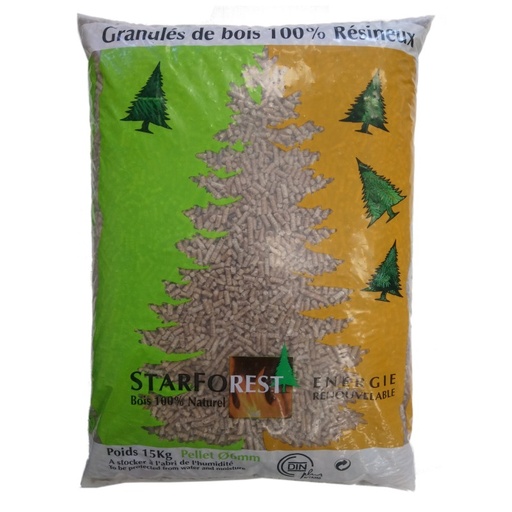 [PELLET_SAC_STARFOREST] Pellet Starforest - Sac de 15 kg