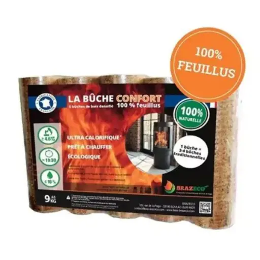 [DENSIFIE_PACK_CONFORT] Bois densifié Confort - Pack de 5 bûches
