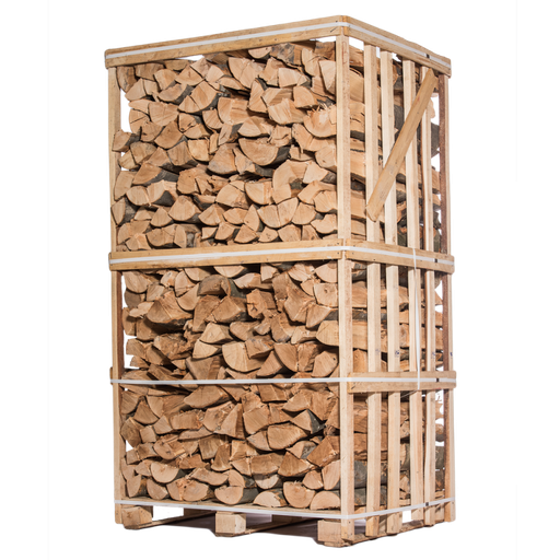 [BUCHE_45_TENDRE] Bois de chauffage - 45 cm - Sec - Mélange de bois tendres - Palette 2 m3 - 2.6 stères
