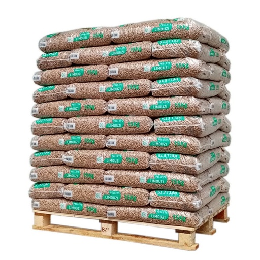 [PELLET_PALETTE_LIMOUZI] Pellet Limouzi - Palette de 66 sacs de 15 kg