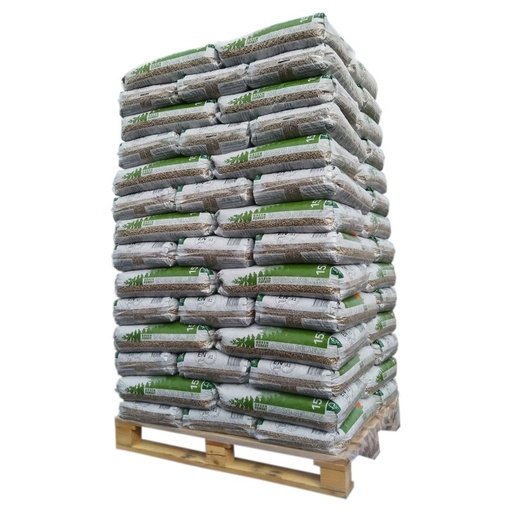 [PELLET_PALETTE_GREENFOREST] Pellet Green Forest - Palette de 70 sacs de 15 kg