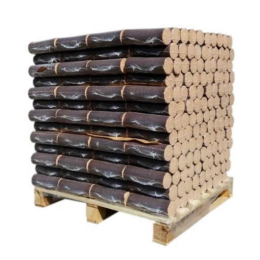 [DENSIFIE_PALETTE_FLAMOBUCHES] Bois densifié - Feuillus - Palette de 960 kg