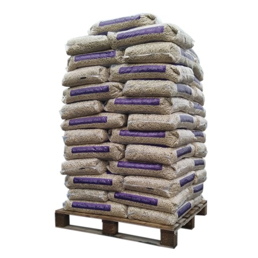 [PELLET_PALETTE_PYNAUJA50] Pellet Pynauja - Palette de 50 sacs de 15 kg